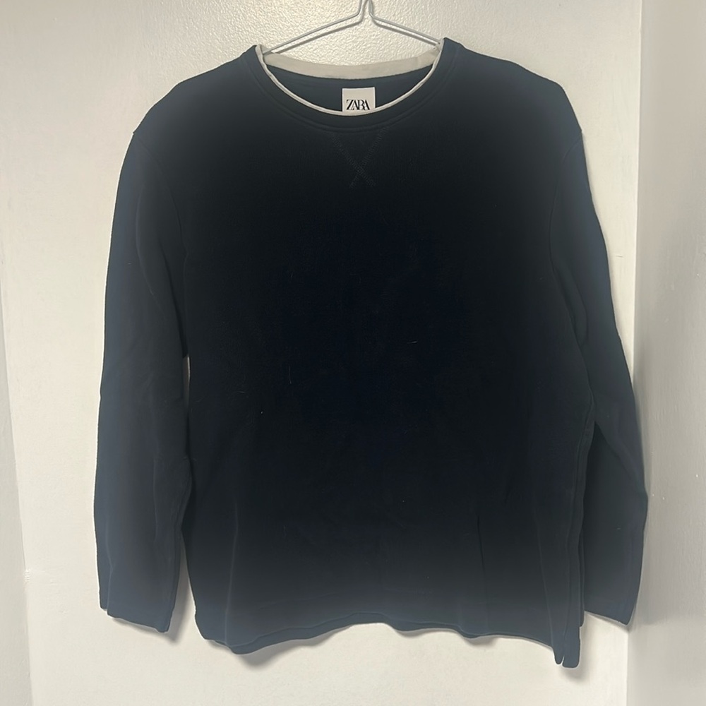Navy Blue Sweater from Zara